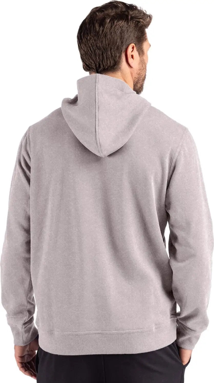 Clique Mqk00116 Drive Recycled Unisex Full Zip Hooded Sweatshirt - Gray Melange