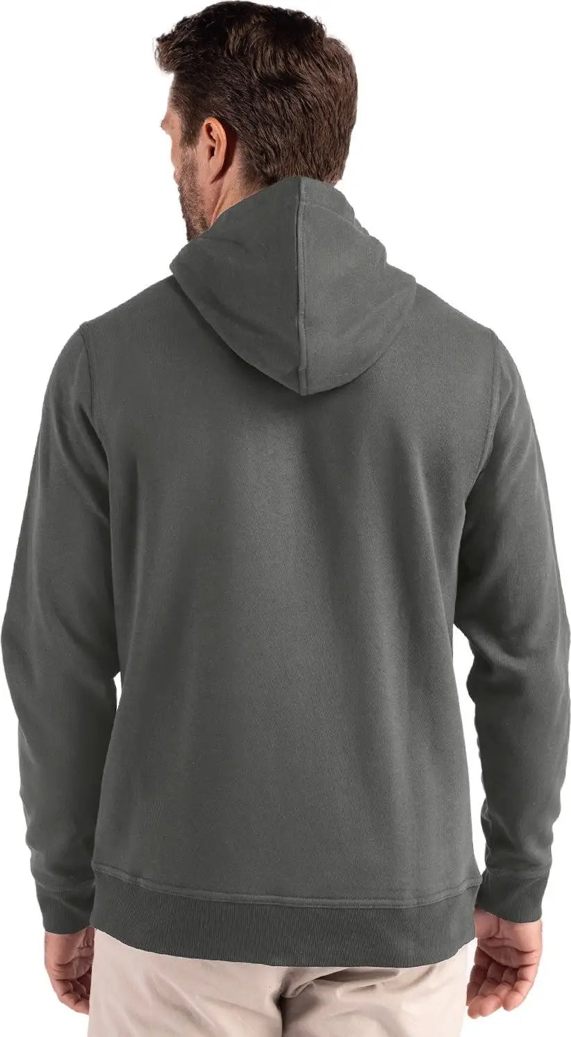 Clique Mqk00116 Drive Recycled Unisex Full Zip Hooded Sweatshirt - Pure Slate