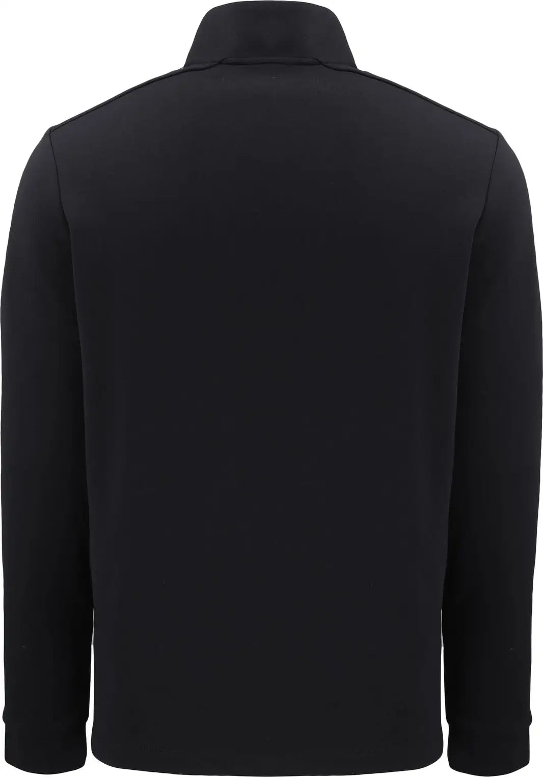 Clique Mqk00119 Haven Recycled Mens Quarter Zip Pullover - Black