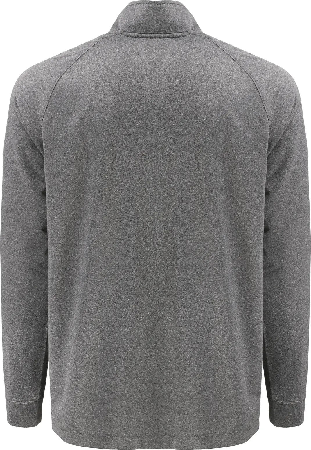 Clique Mqk00120 Dash Recycled Mens Quarter Zip Pullover - Black Heather