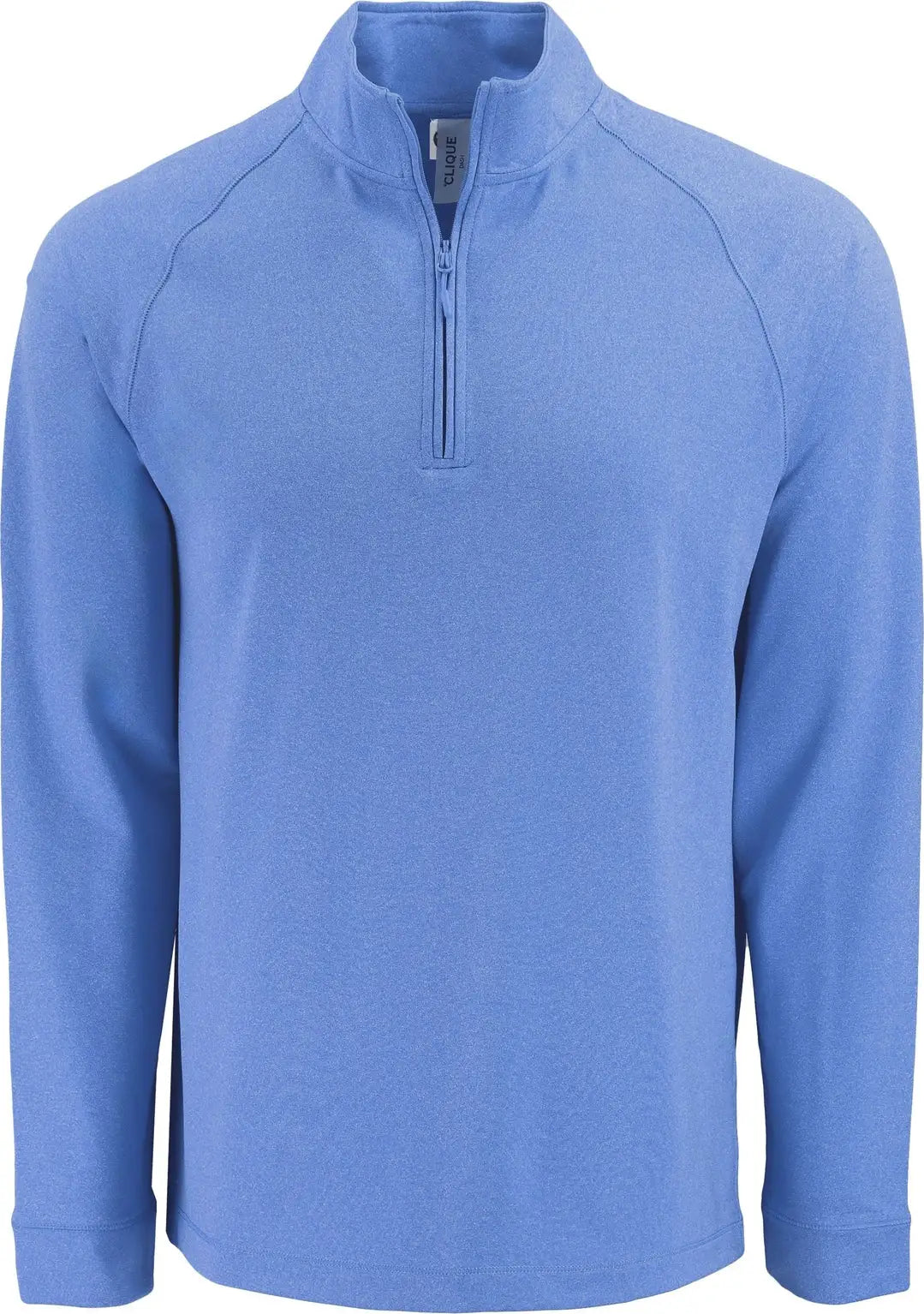 Clique Mqk00120 Dash Recycled Mens Quarter Zip Pullover - Royal Blue Heather - Adult s