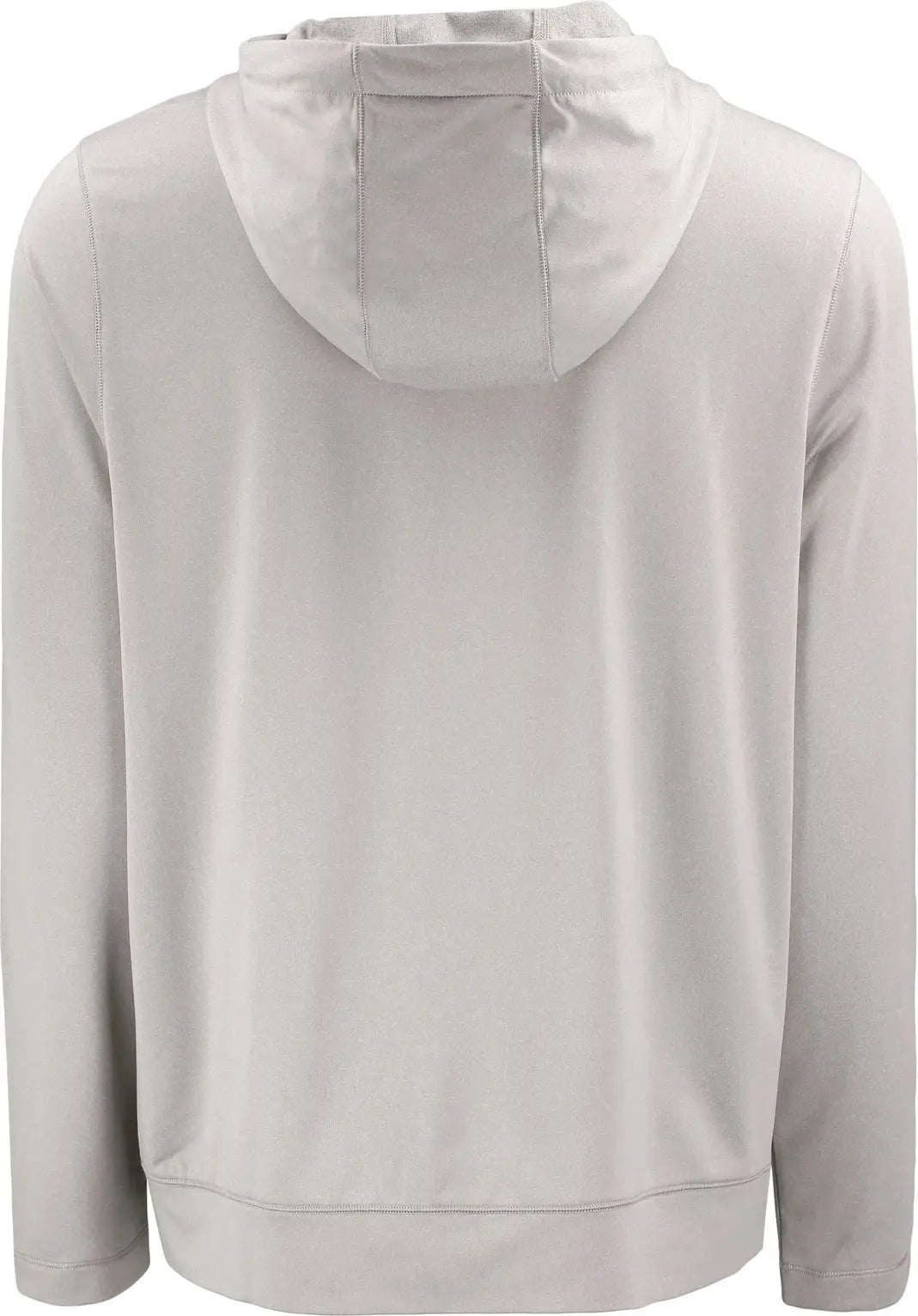 Clique Mqk00121 Dash Recycled Mens Hooded Full Zip - Silver Gray Heather