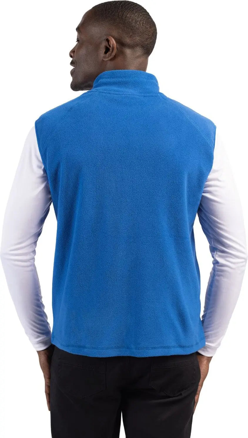 Clique Mqo00026 Summit Performance Fleece Full Zip Mens Vest - Royal Blue