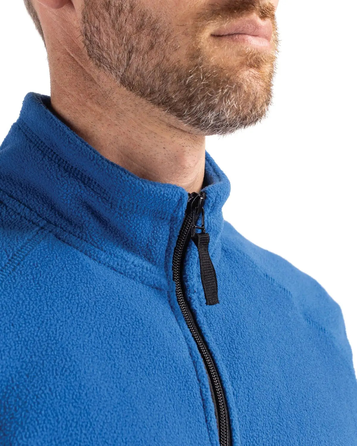 Clique Mqo00026 Summit Performance Fleece Full Zip Mens Vest - Royal Blue
