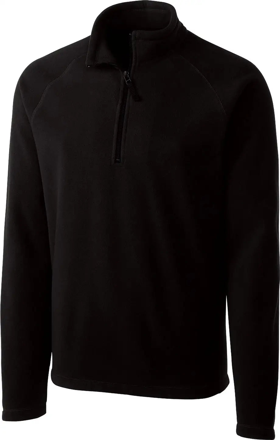 Clique Mqo00027 Summit Performance Fleece Half Zip Mens Pullover Jacket - Black - Adult s
