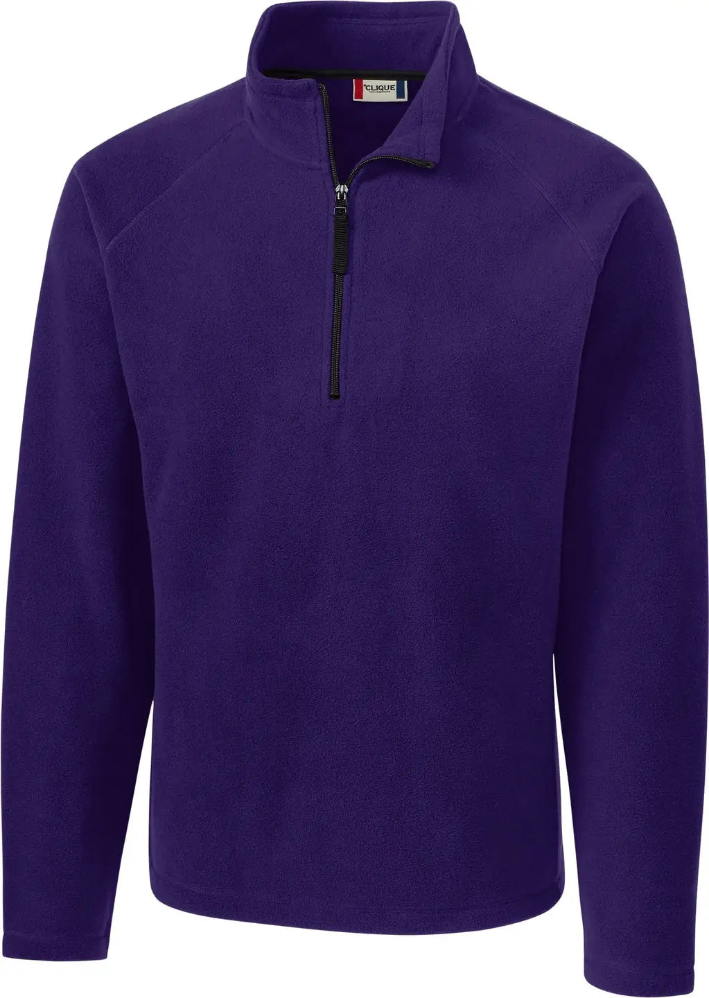 Clique Mqo00027 Summit Performance Fleece Half Zip Mens Pullover Jacket - College Purple - Adult s