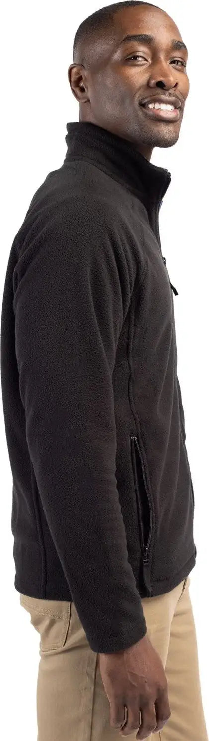 Clique Mqo00028 Summit Performance Fleece Full Zip Mens Jacket - Black