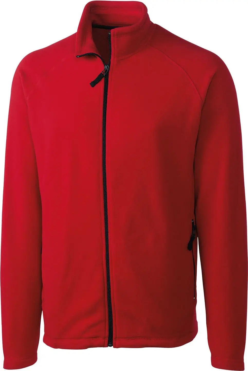 Clique Mqo00028 Summit Performance Fleece Full Zip Mens Jacket - Red