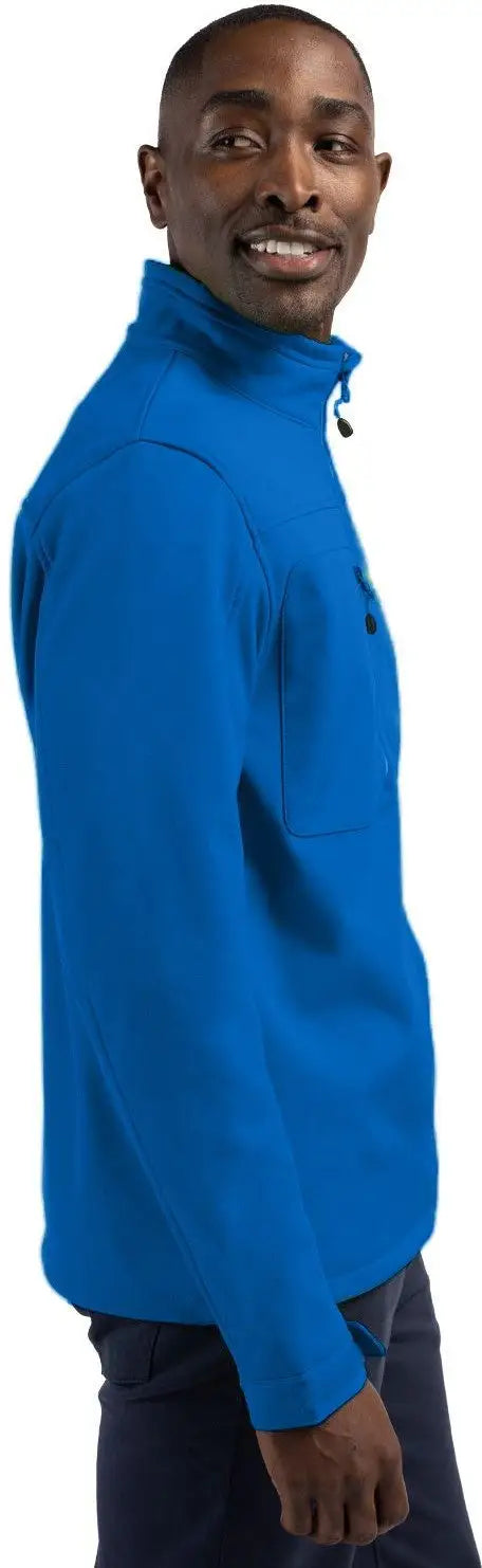 Clique Mqo00055 Telemark Eco Stretch Softshell Full Zip Mens Jacket - Royal Blue