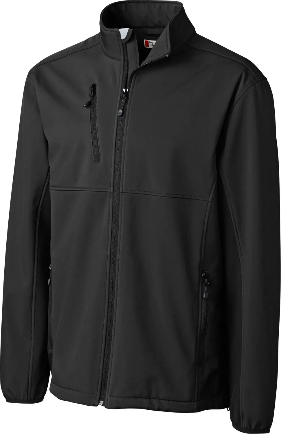 Clique Mqo00056 Narvik Eco Stretch Softshell Full Zip Mens Jacket - Black - Black/black / Adult s
