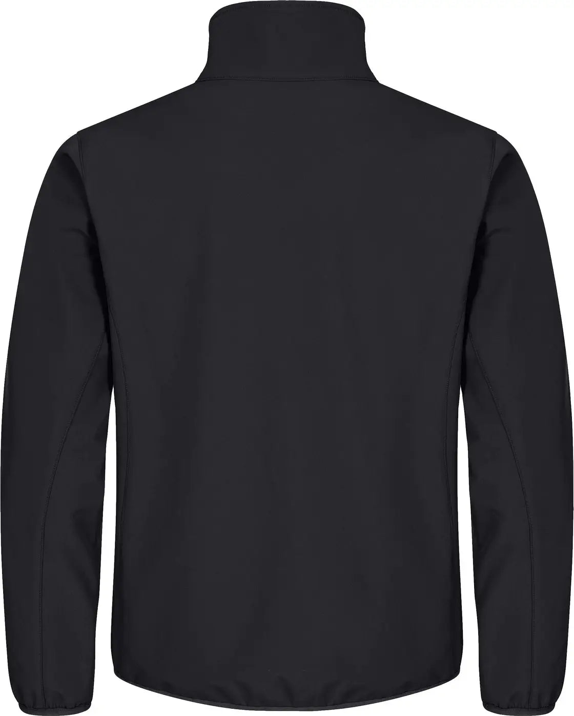 Clique Mqo00065 Trail Eco Stretch Softshell Full Zip Mens Jacket - Black