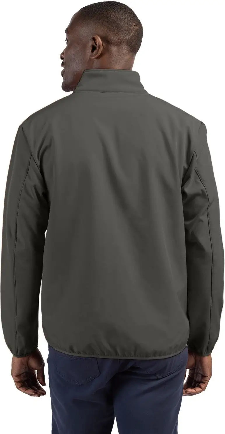 Clique Mqo00065 Trail Eco Stretch Softshell Full Zip Mens Jacket - Pure Slate
