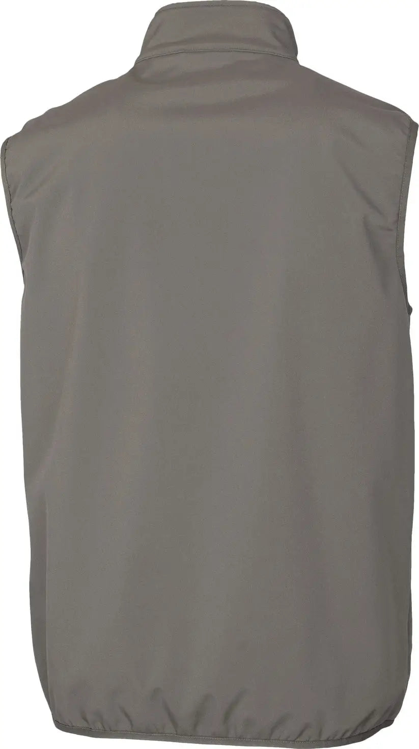 Clique Mqo00068 Trail Eco Stretch Softshell Full Zip Mens Vest - Pure Slate