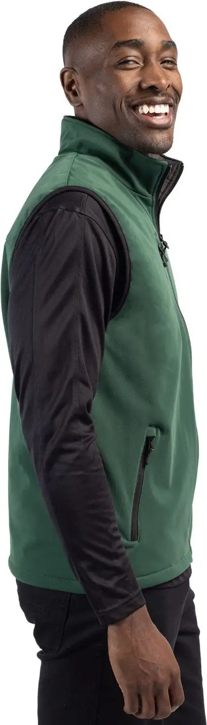 Clique Mqo00074 Equinox Insulated Mens Softshell Vest - Bottle Green