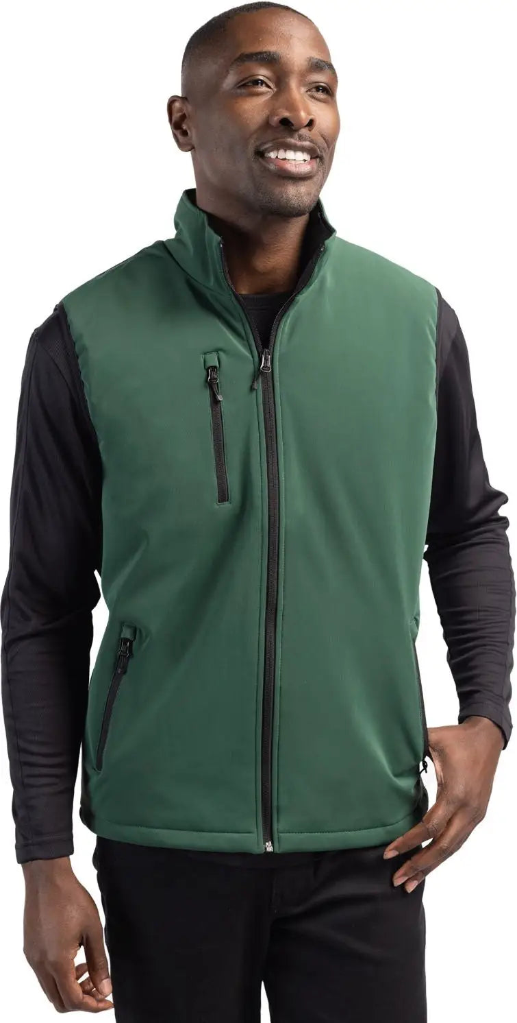 Clique Mqo00074 Equinox Insulated Mens Softshell Vest - Bottle Green - Adult s