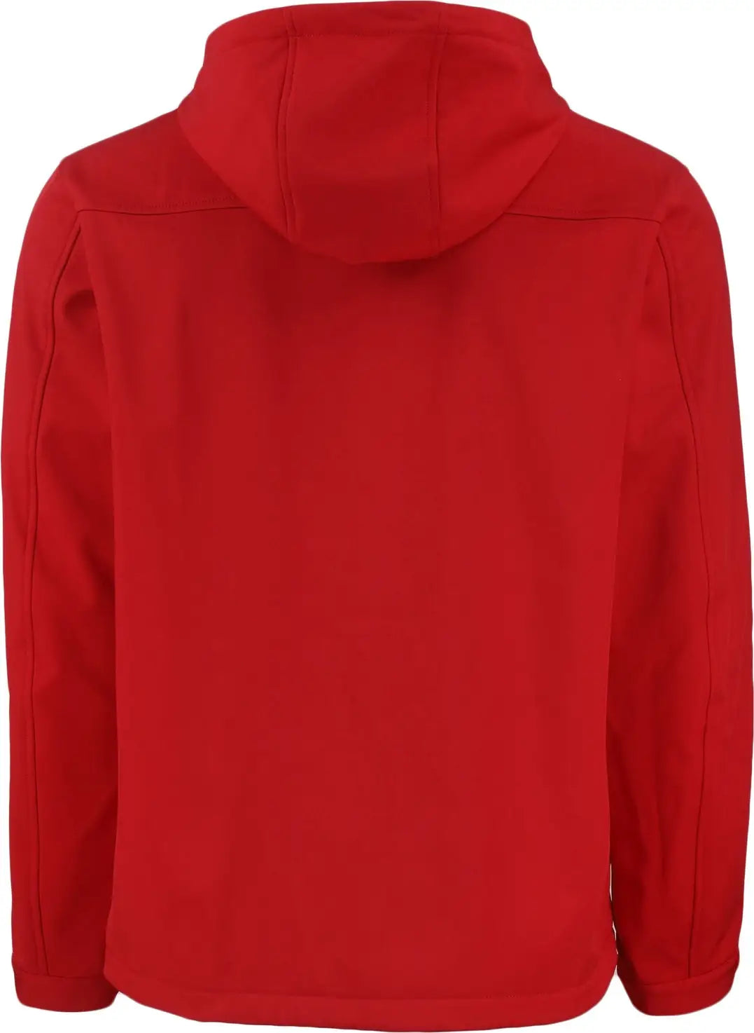 Clique Mqo00075 Telemark Eco Stretch Softshell Full Zip Mens Hooded Jacket - Red