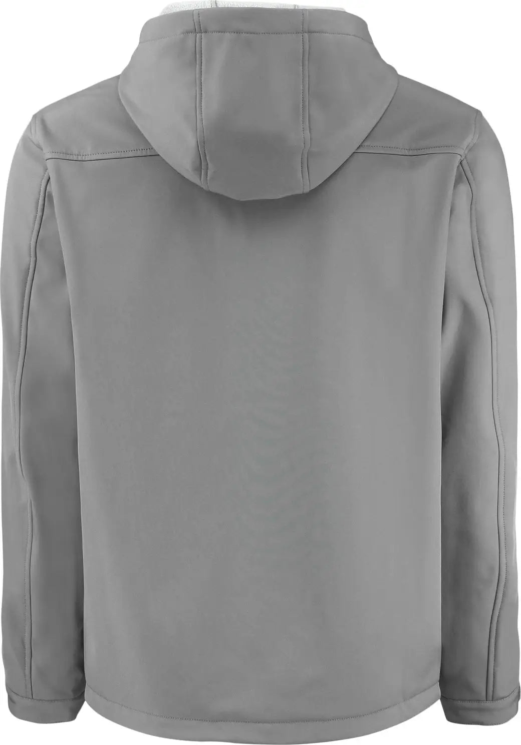 Clique Mqo00075 Telemark Eco Stretch Softshell Full Zip Mens Hooded Jacket - Pure Slate