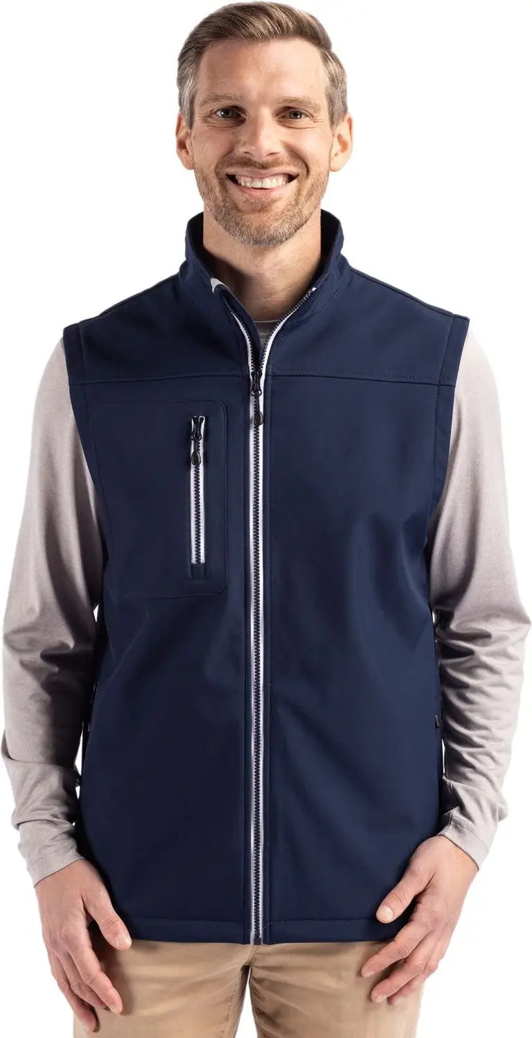 Clique Mqo00076 Telemark Eco Stretch Softshell Mens Vest - Dark Navy - Adult s
