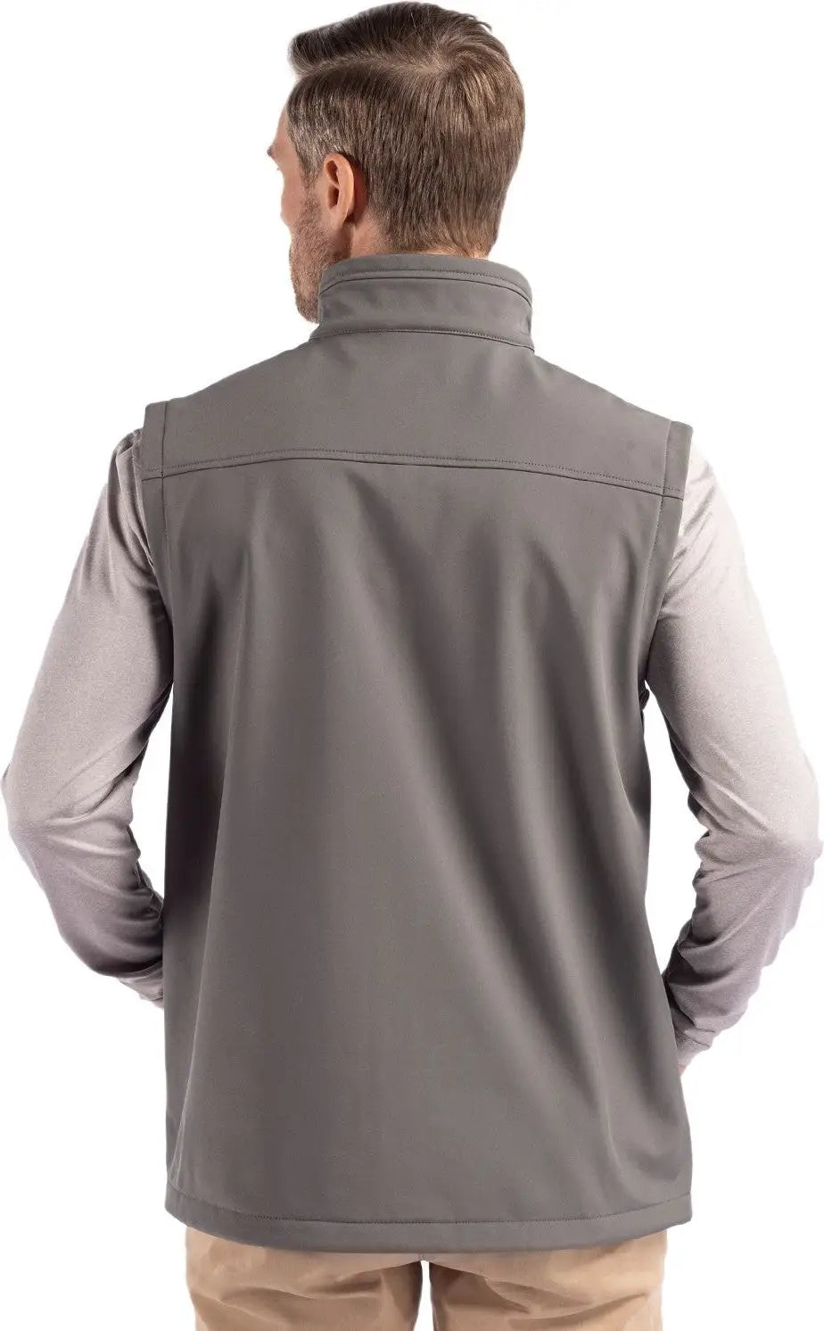Clique Mqo00076 Telemark Eco Stretch Softshell Mens Vest - Pure Slate
