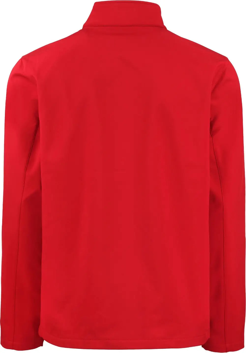 Clique Mqo00077 Tempo Stretch Full Zip Mens Softshell Jacket - Red Black