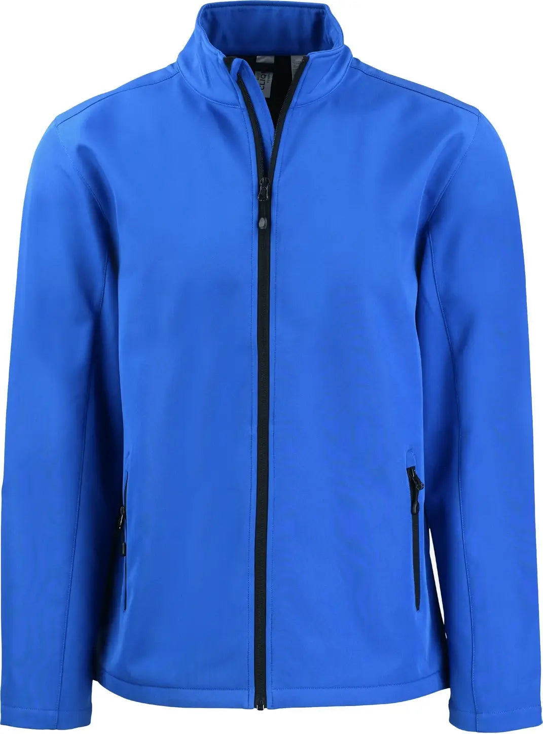 Clique Mqo00077 Tempo Stretch Full Zip Mens Softshell Jacket - Royal Blue Black