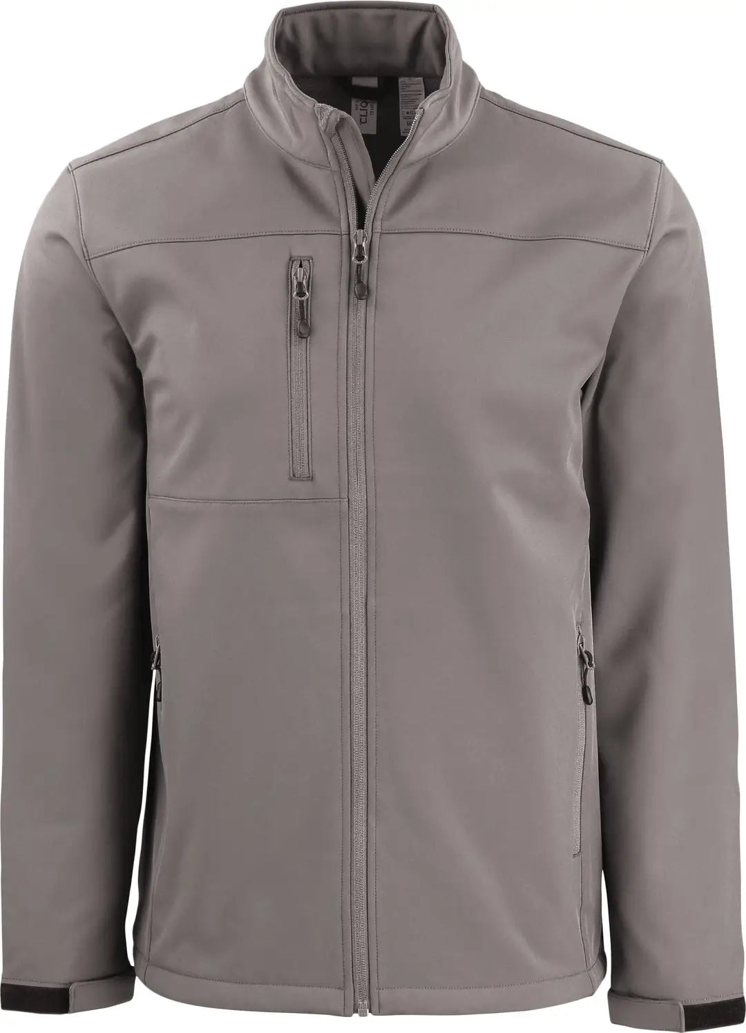 Clique Mqo00078 Tempest Waterproof Full Zip Mens Softshell Jacket - Pure Slate