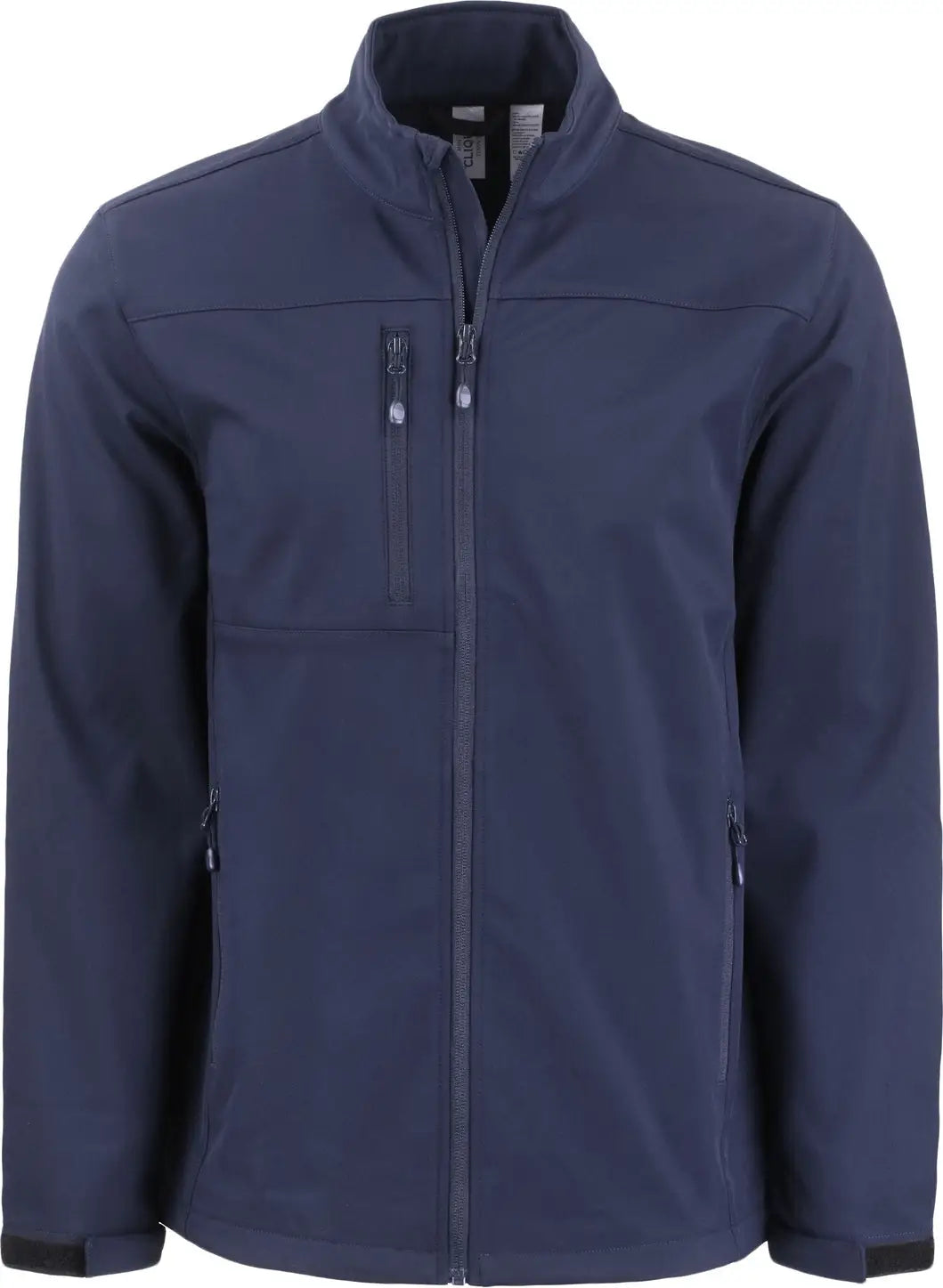 Clique Mqo00078 Tempest Waterproof Full Zip Mens Softshell Jacket - Dark Navy