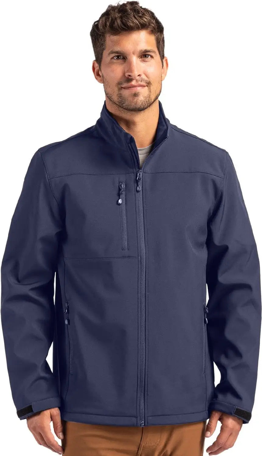 Clique Mqo00078 Tempest Waterproof Full Zip Mens Softshell Jacket - Dark Navy - Adult s