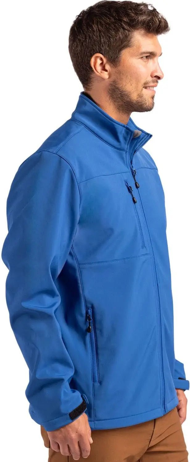 Clique Mqo00078 Tempest Waterproof Full Zip Mens Softshell Jacket - Royal Blue