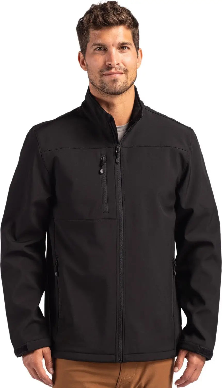 Clique Mqo00078 Tempest Waterproof Full Zip Mens Softshell Jacket - Black - Adult s