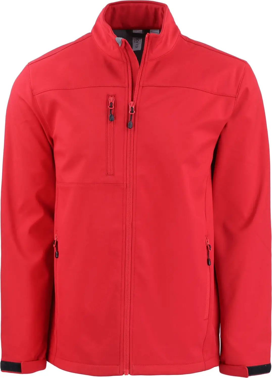 Clique Mqo00078 Tempest Waterproof Full Zip Mens Softshell Jacket - Red