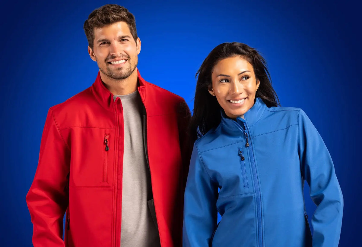 Clique Mqo00078 Tempest Waterproof Full Zip Mens Softshell Jacket - Red