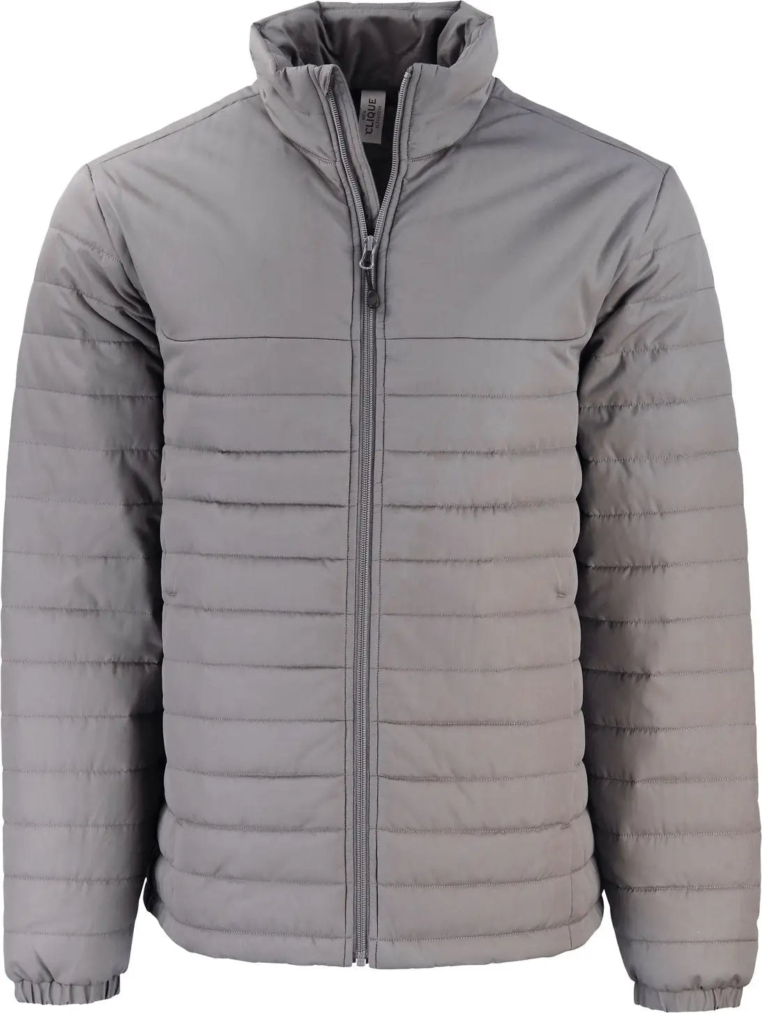 Clique Mqo00079 Elevation Eco Full Zip Mens Puffer Jacket - Pure Slate