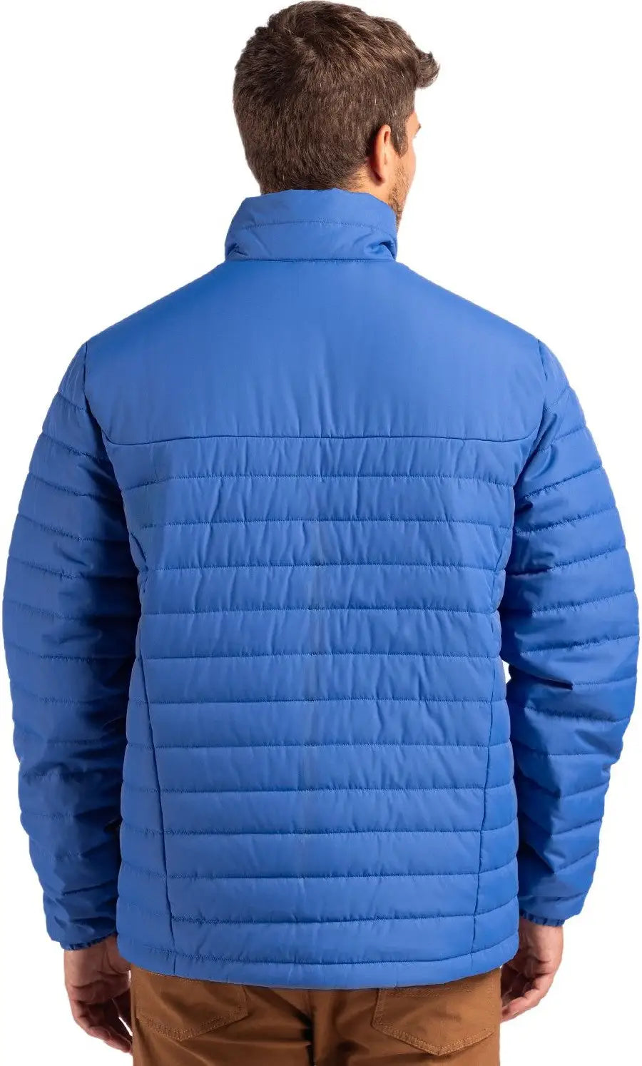 Clique Mqo00079 Elevation Eco Full Zip Mens Puffer Jacket - Royal Blue