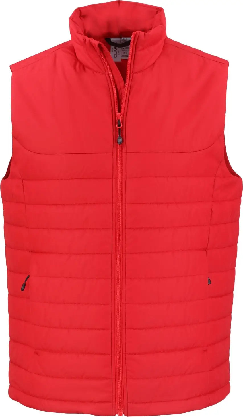 Clique Mqo00080 Elevation Eco Full Zip Mens Puffer Vest - Red