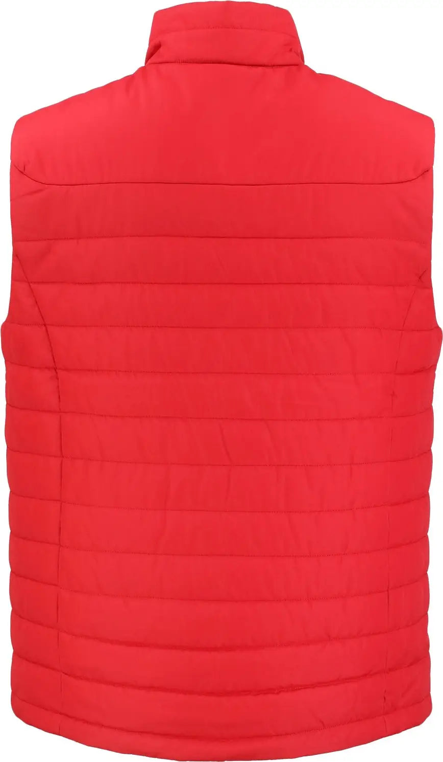 Clique Mqo00080 Elevation Eco Full Zip Mens Puffer Vest - Red