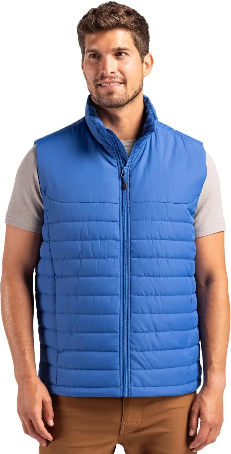 Clique Mqo00080 Elevation Eco Full Zip Mens Puffer Vest - Royal Blue - Adult s