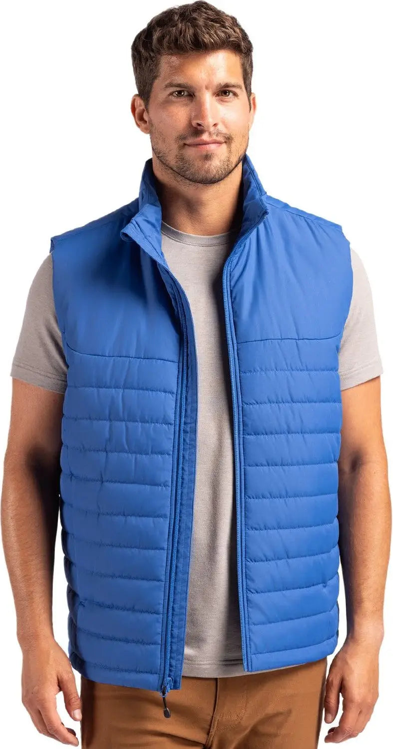 Clique Mqo00080 Elevation Eco Full Zip Mens Puffer Vest - Royal Blue