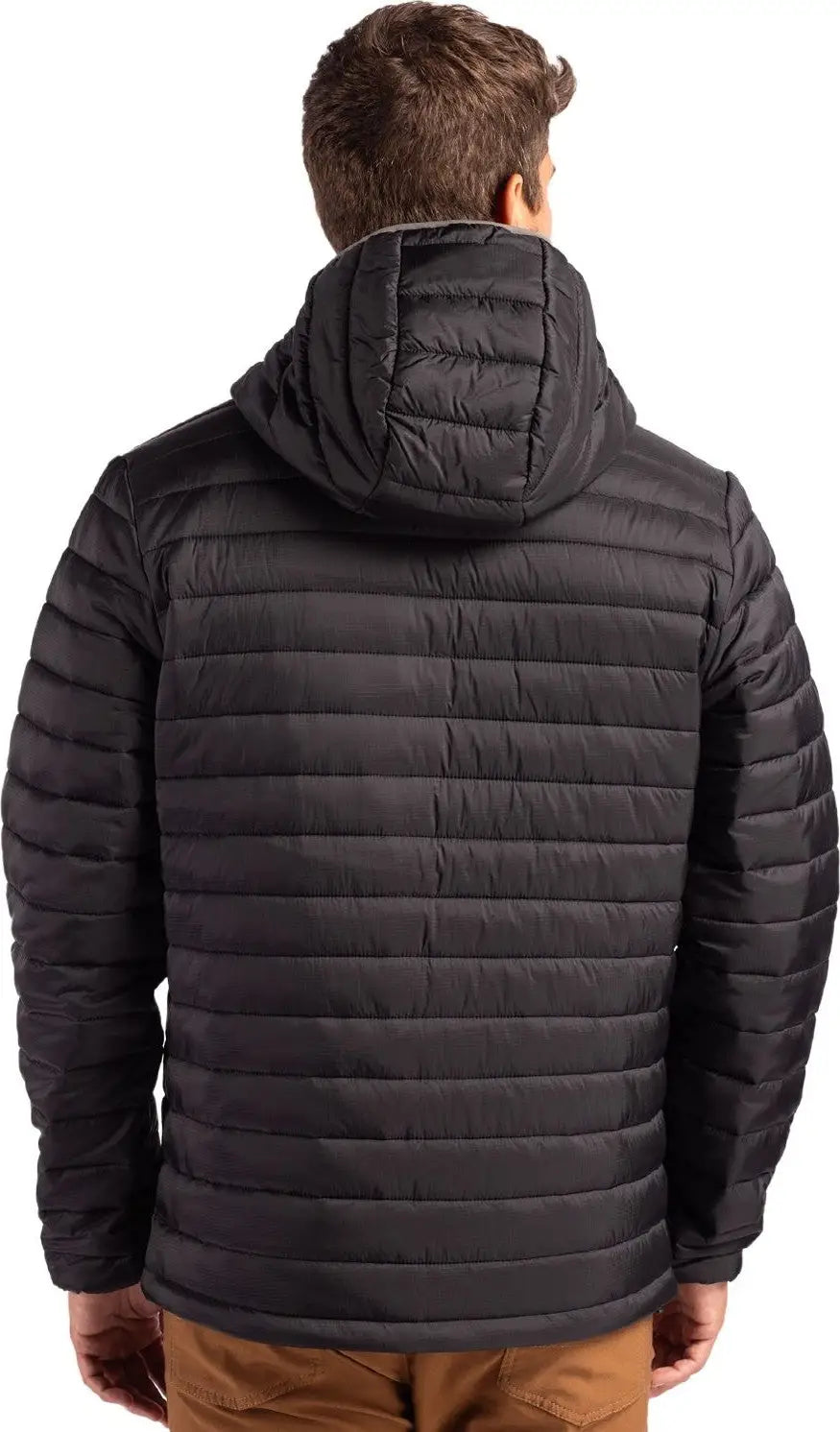 Clique Mqo00081 Valhalla Full Zip Mens Puffer Jacket - Black