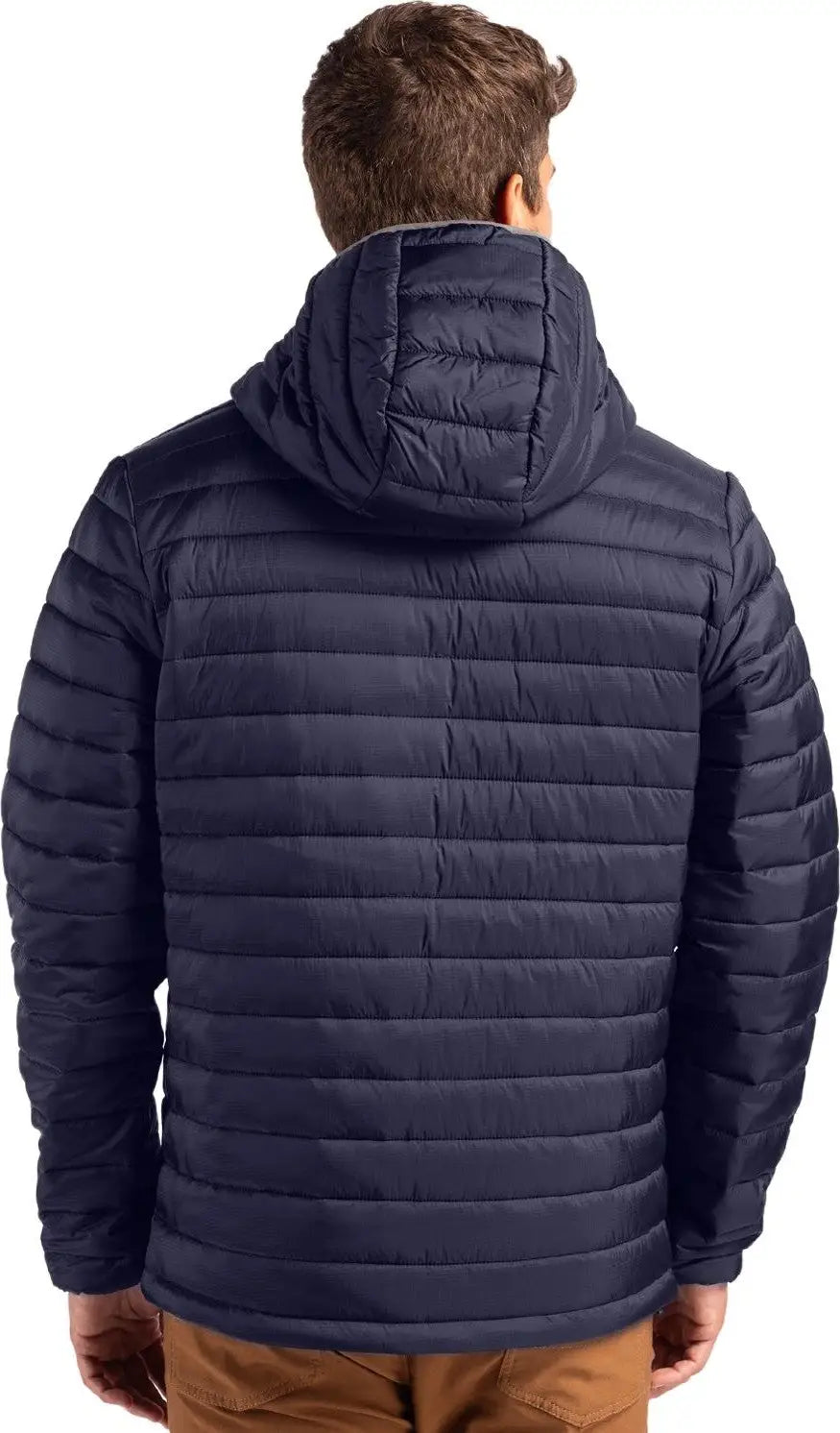 Clique Mqo00081 Valhalla Full Zip Mens Puffer Jacket - Dark Navy