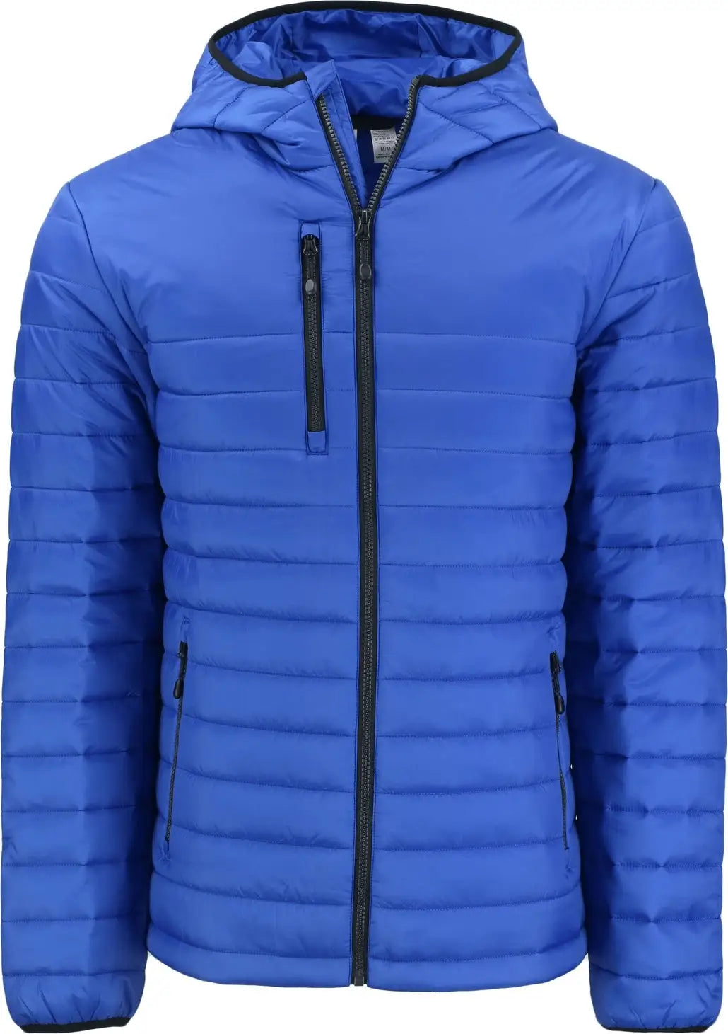 Clique Mqo00081 Valhalla Full Zip Mens Puffer Jacket - Royal Blue