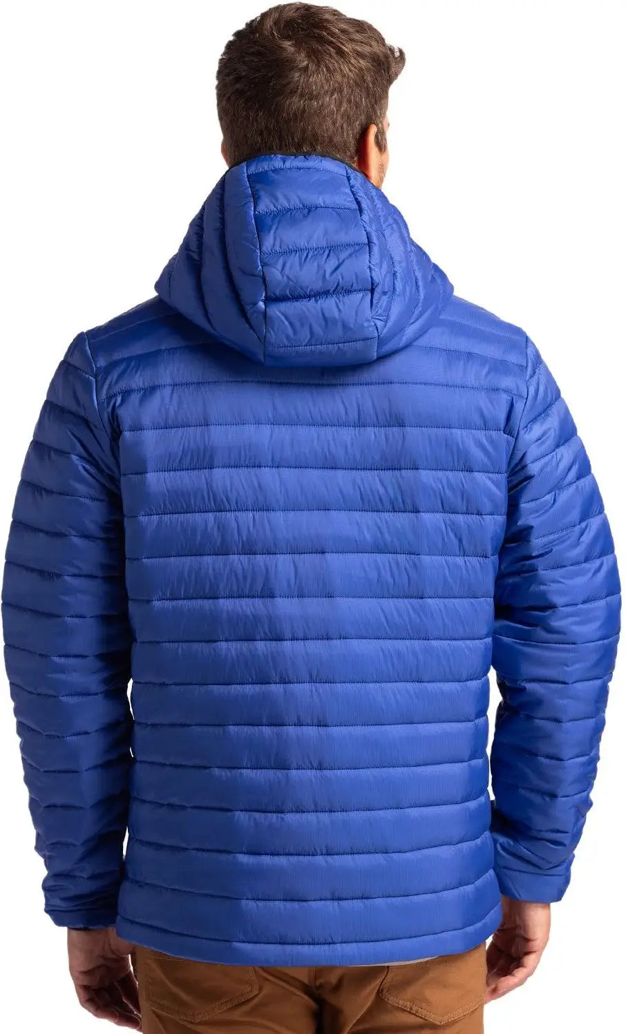 Clique Mqo00081 Valhalla Full Zip Mens Puffer Jacket - Royal Blue