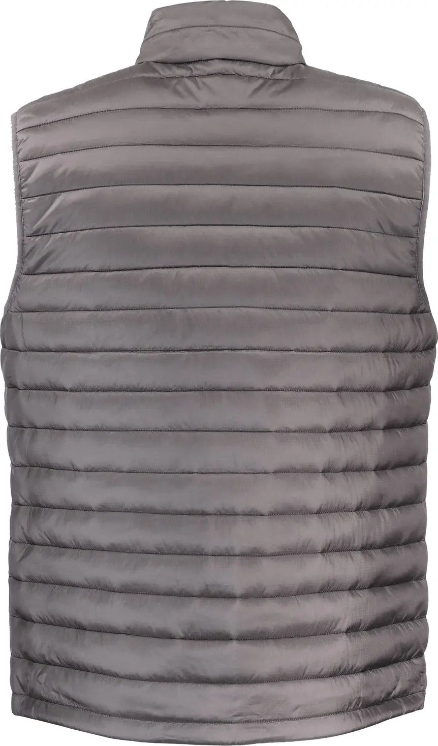 Clique Mqo00082 Valhalla Full Zip Mens Puffer Vest - Pure Slate