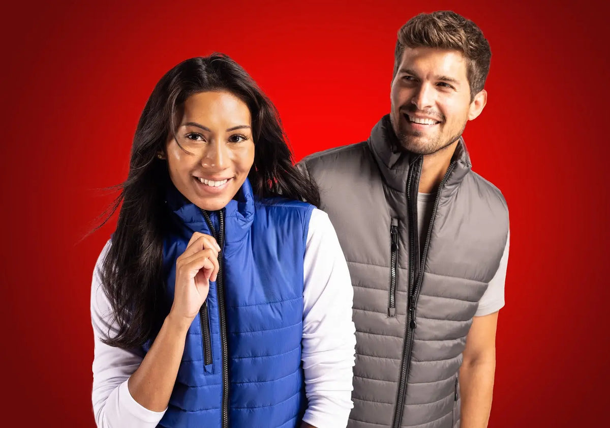 Clique Mqo00082 Valhalla Full Zip Mens Puffer Vest - Pure Slate