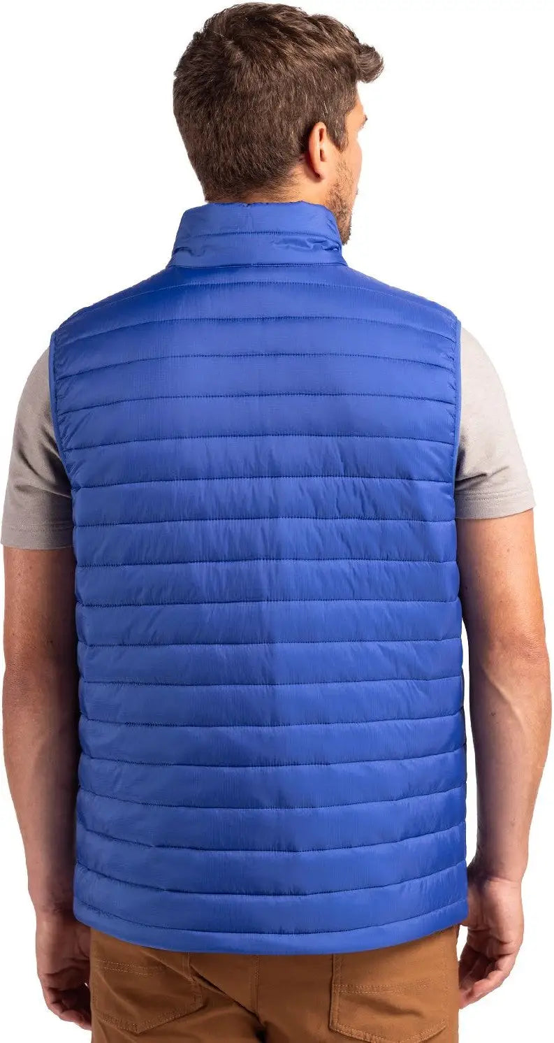 Clique Mqo00082 Valhalla Full Zip Mens Puffer Vest - Royal Blue