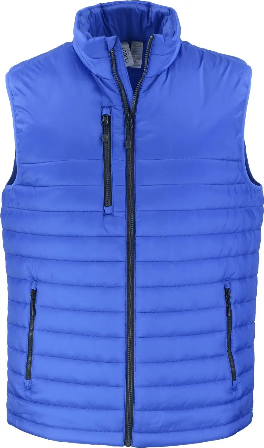 Clique Mqo00082 Valhalla Full Zip Mens Puffer Vest - Royal Blue