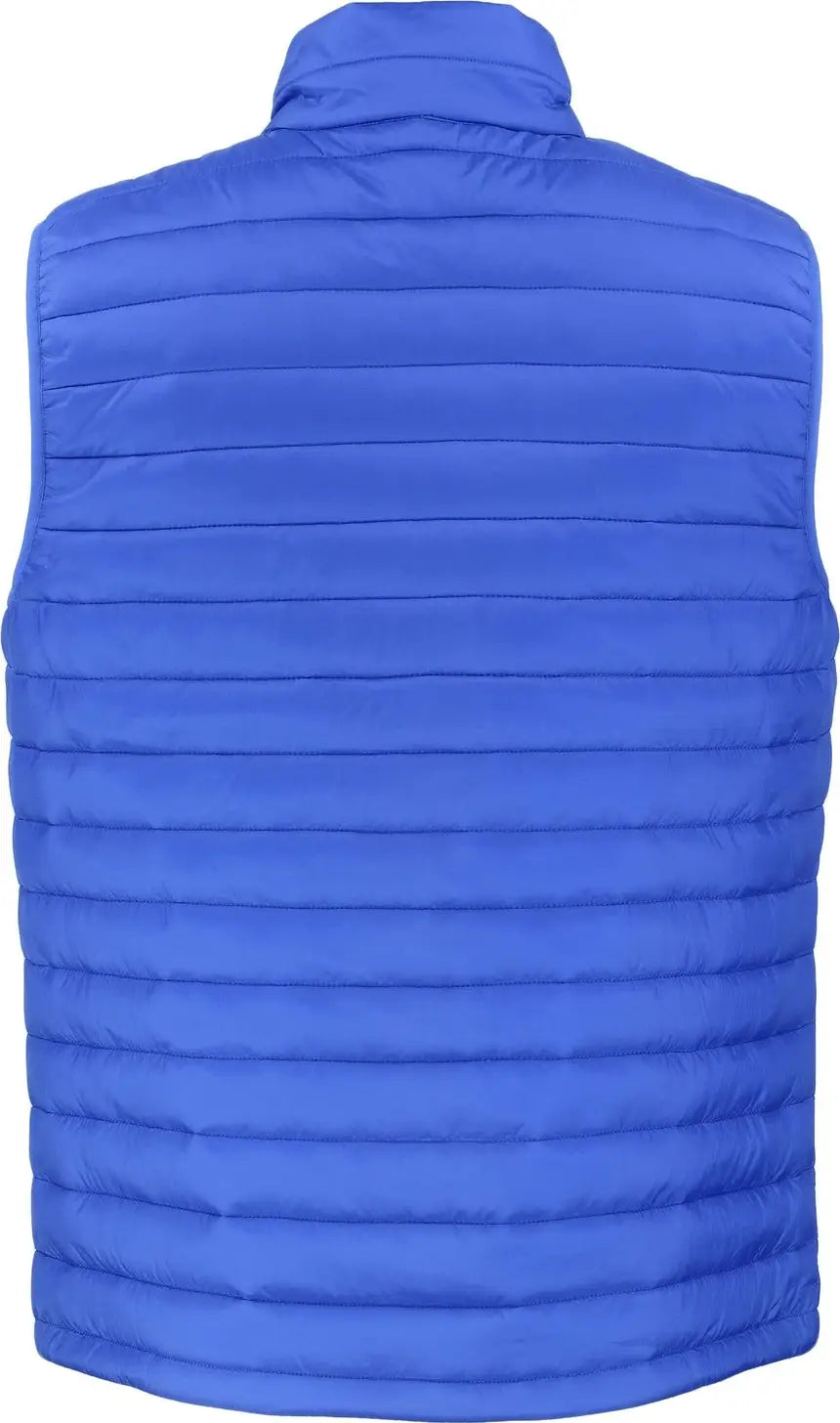 Clique Mqo00082 Valhalla Full Zip Mens Puffer Vest - Royal Blue