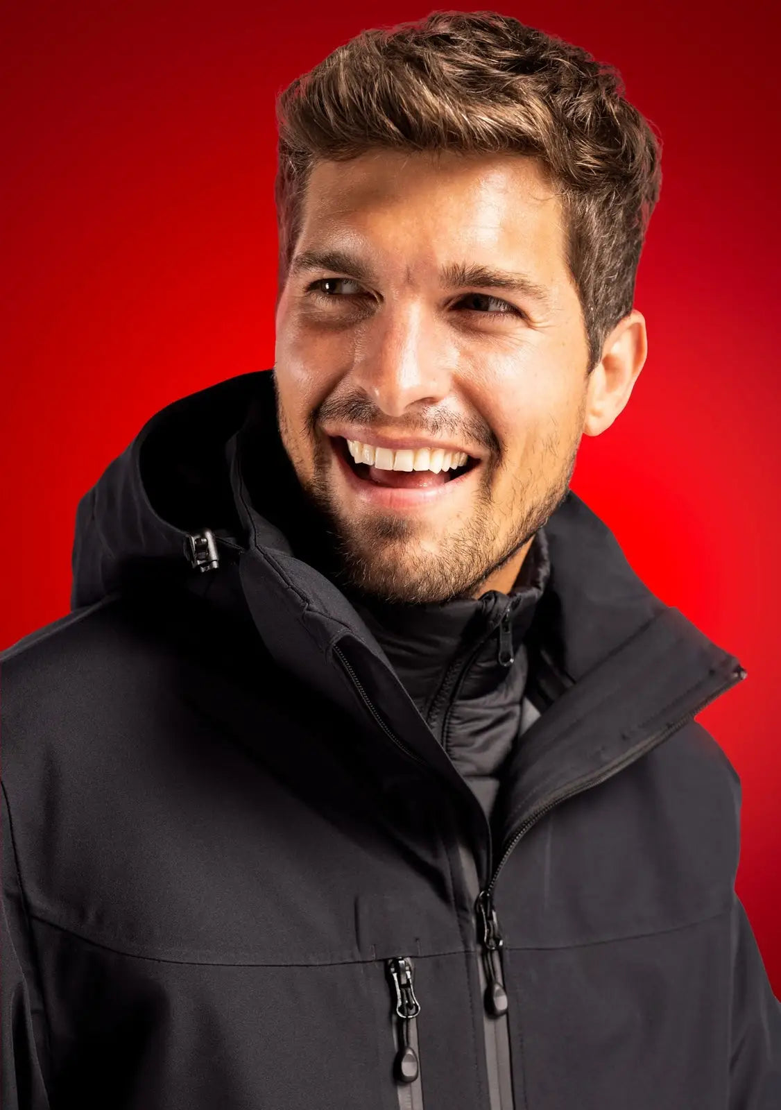 Clique Mqo00083 Cornice 3-in-1 Eco Waterproof Parka + Inner Layer Full Zip Mens Jacket System - Black