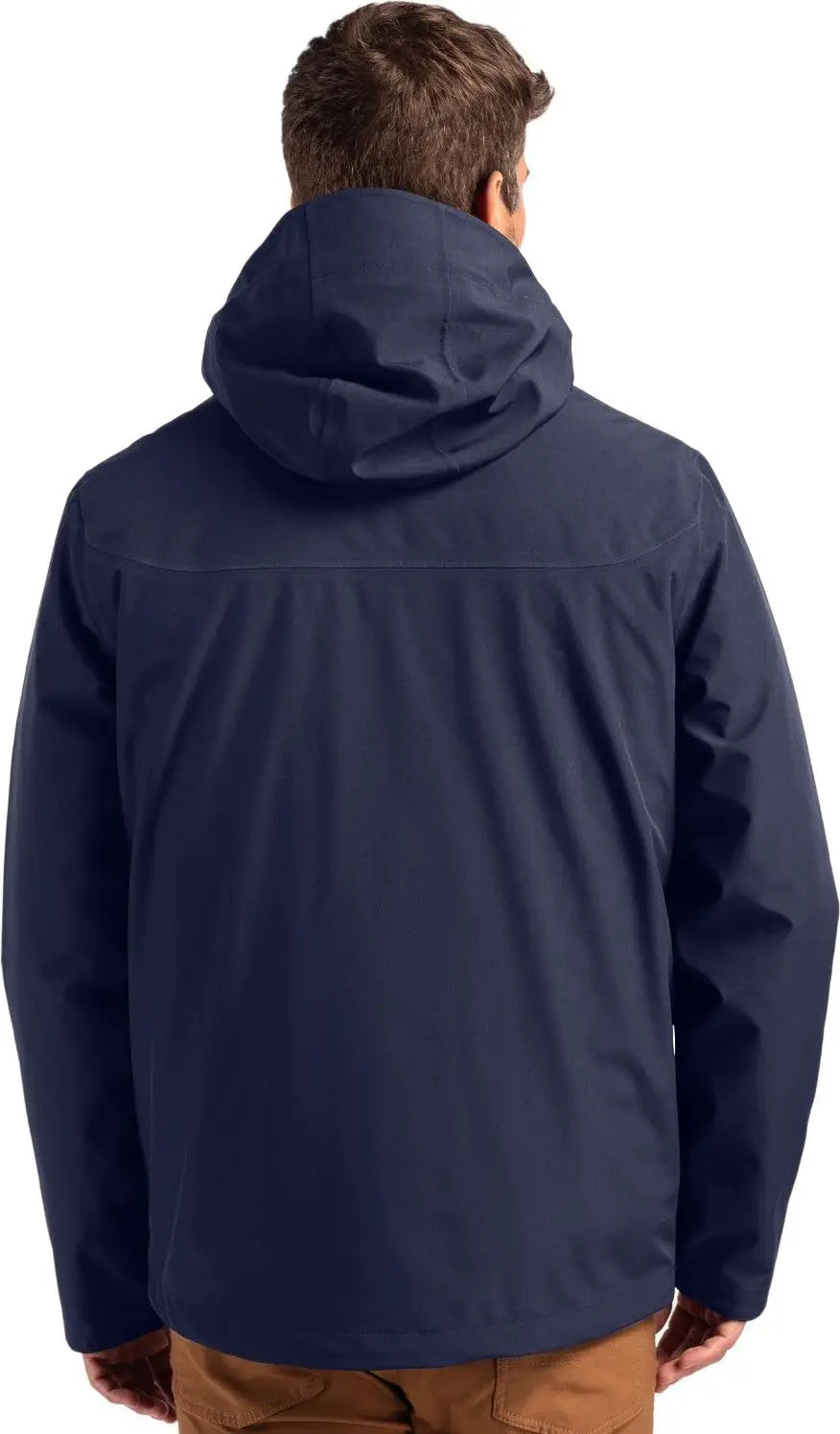 Clique Mqo00083 Cornice 3-in-1 Eco Waterproof Parka + Inner Layer Full Zip Mens Jacket System - Dark Navy