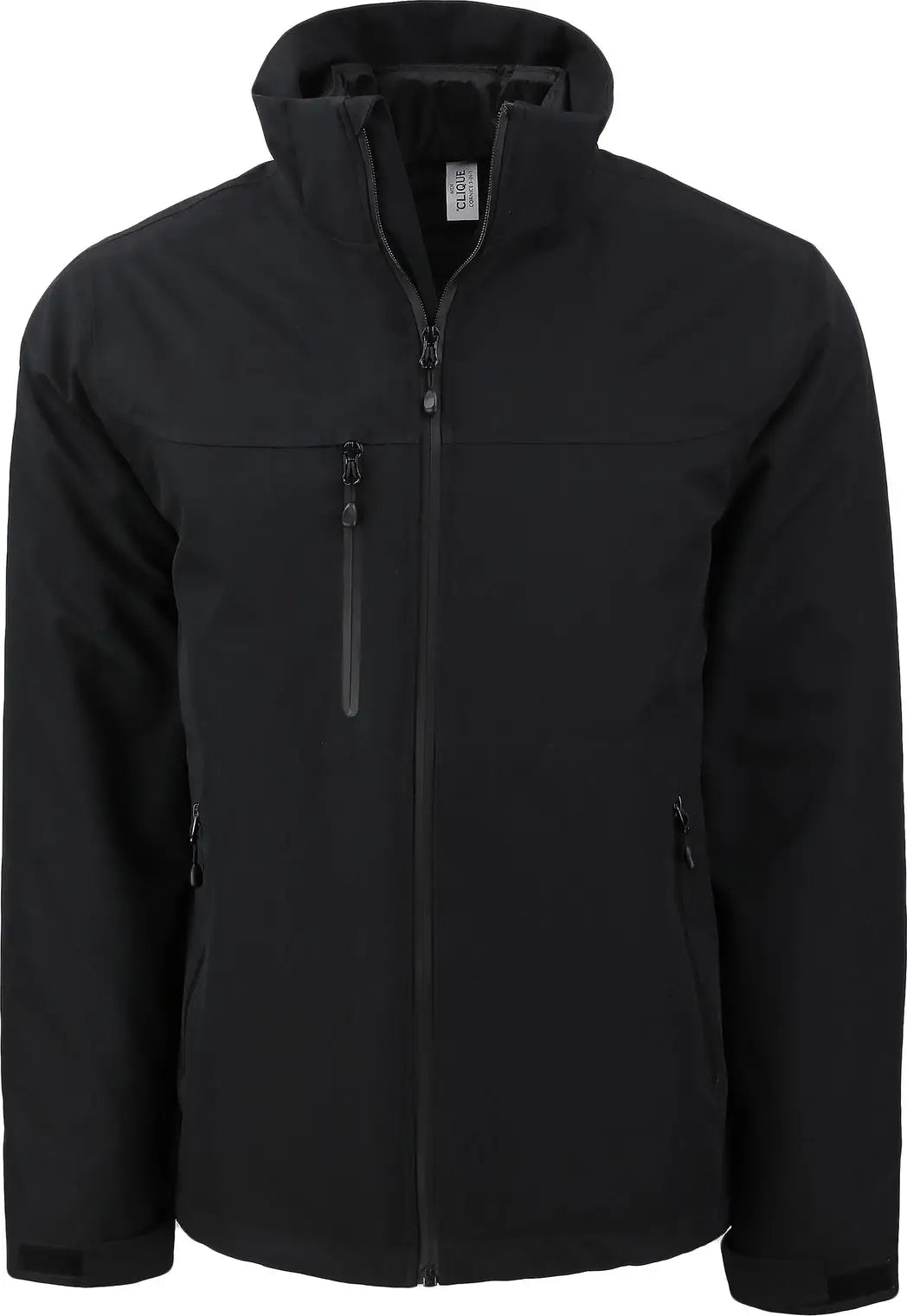 Clique Mqo00083 Cornice 3-in-1 Eco Waterproof Parka + Inner Layer Full Zip Mens Jacket System - Black